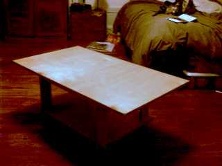 the table is done!